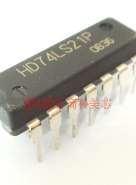 高科美芯 IC集成电路HD74LS21P DIP14直插 逻辑门 3元/PCS
