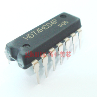 高科美芯 IC集成电路HD74HC04P DIP14直插 逻辑芯片 2.5元/PCS