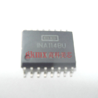 高科美芯 IC集成电路INA114BU SOL16贴片 仪表放大器 30元/PCS
