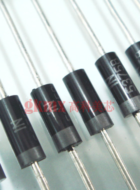 硅齐纳稳压二极管1N5375B(5W/82V/直插D2A)10个8元