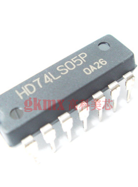高科美芯 IC集成电路HD74LS05P DIP14 直插逻辑器件 4元/PCS