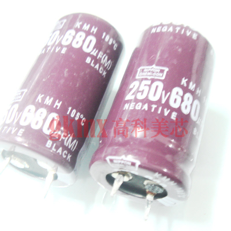 主板铝质电解电容680UF/250V 30x45mm直插散新 30*45mm 10元/PCS
