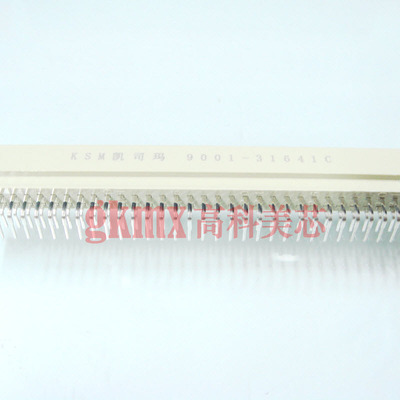 欧式插座9001-31641C 两排64芯 弯脚公座 间距2.54MM 6.5元/PCS