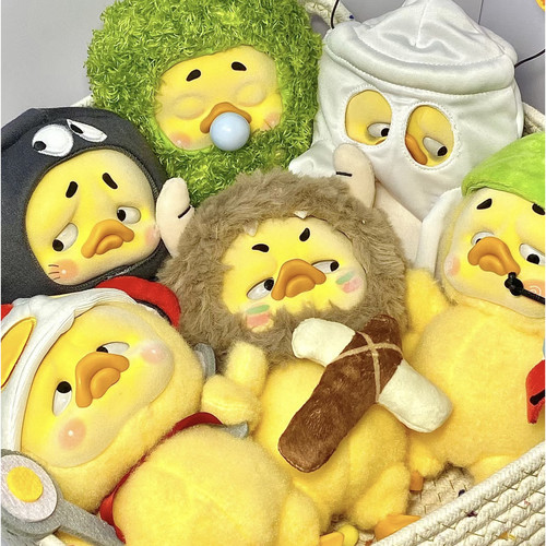 【1983】烦人鸭3代Upsetduck天生任性鸭系列盲盒潮流毛绒公仔新品