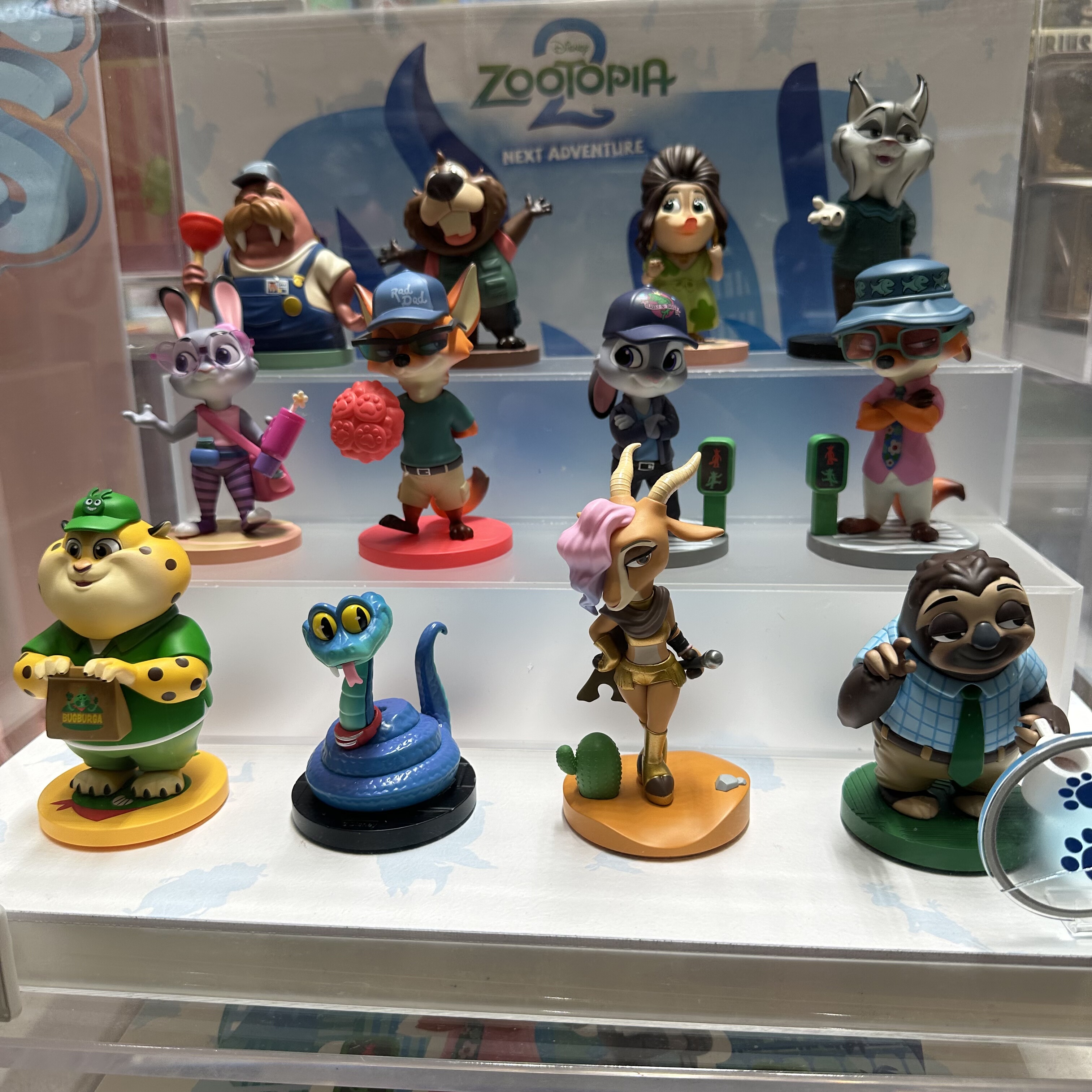 POPMART泡泡玛特迪士尼疯狂动物城疯狂再续系列手办盲盒摆件礼物