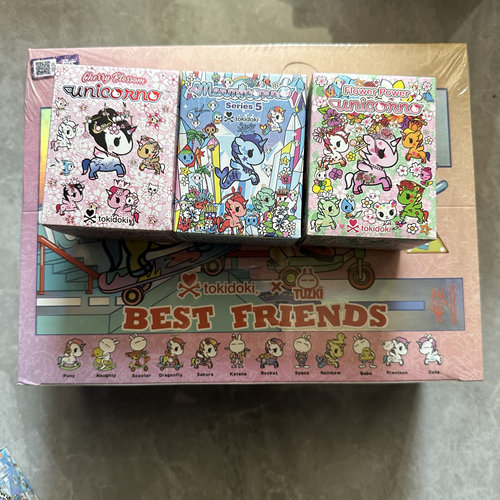 现货正版淘奇多奇Tokidoki独角兽6代7代8代美人鱼三四五六盲盒