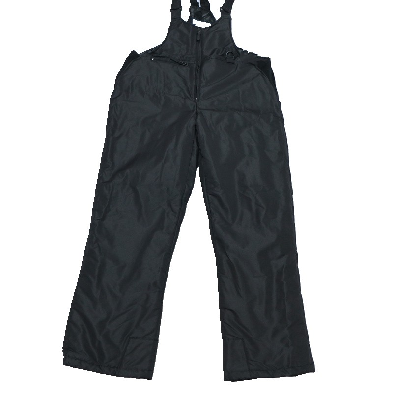 户外滑雪裤宽松直筒背带冲锋裤