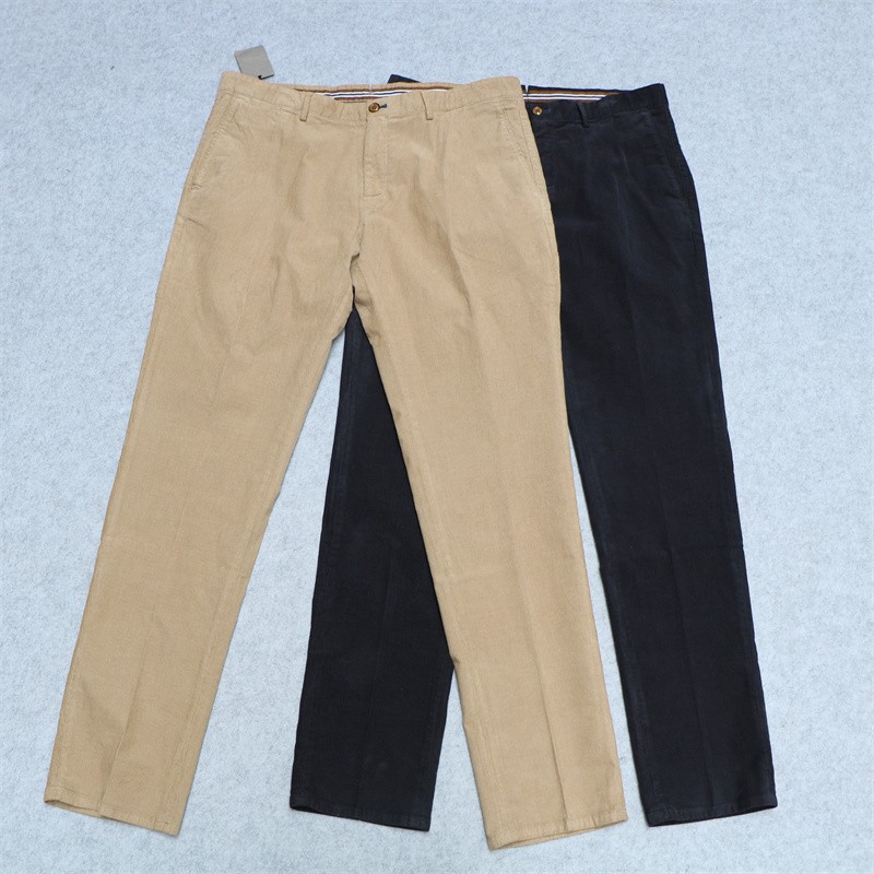 长裤休闲裤中腰大码灯芯绒长裤