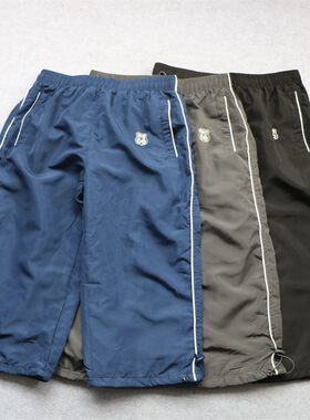 七分裤宽松直筒速干运动束脚裤