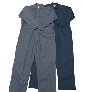外贸大码连体服探洞服车间机修汽车美容工装服连体裤耐磨街舞服
