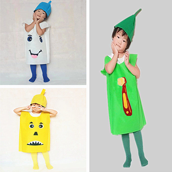 儿童牙细菌大作战表演服牙齿表演服病菌病毒牙虫牙细菌大战表演服