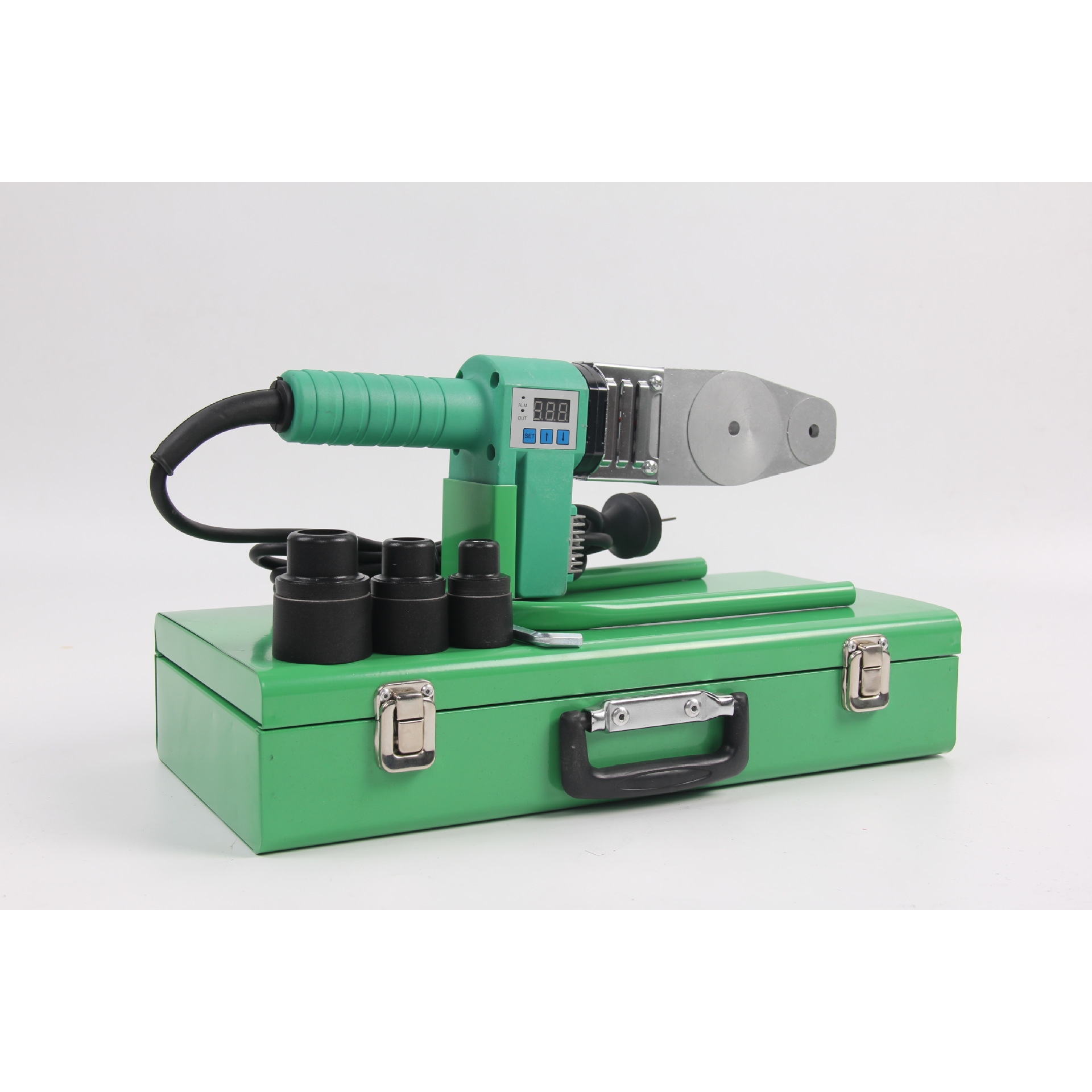 PPR数显热熔器 水管热熔机PB PE20-32 20-63家用塑焊机可调温模头