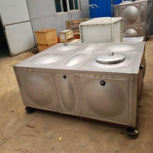 定做304消防储水 建筑生活保温蓄水箱方形组合式不锈钢立式水箱