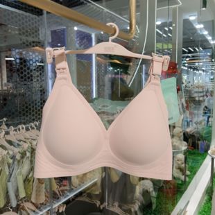 十月独宠2258哺乳内衣孕前孕后上开扣BCD净面零束缚孕妇喂奶文胸