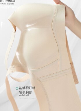 S016薄款光面无痕胸罩调整型内衣大码聚拢收副乳防下垂舒适文