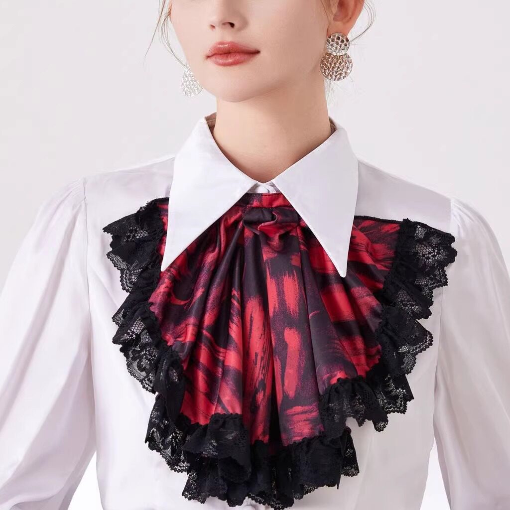 多功能装饰领花复古假领子