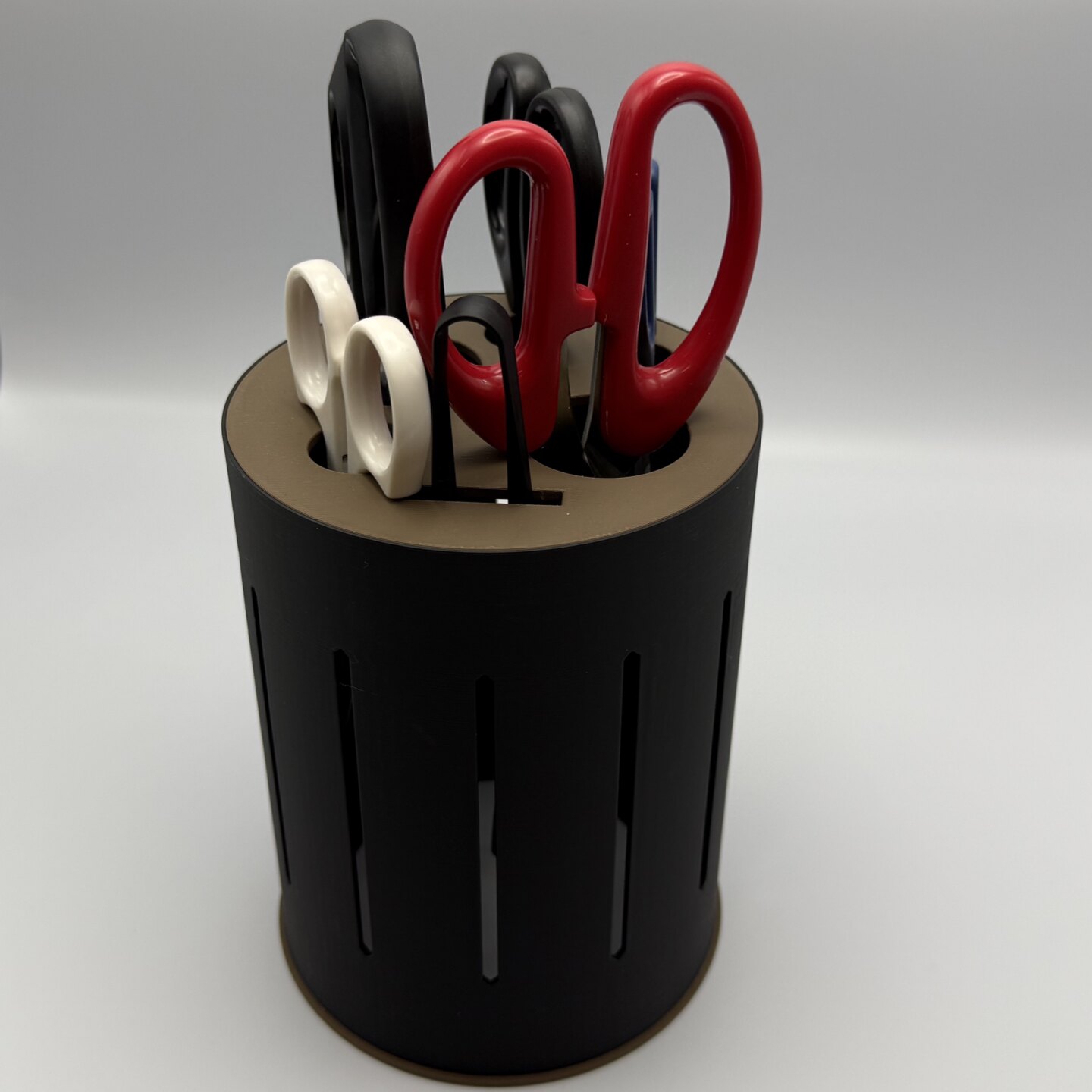 原创设计3D打印布艺剪刀收纳架