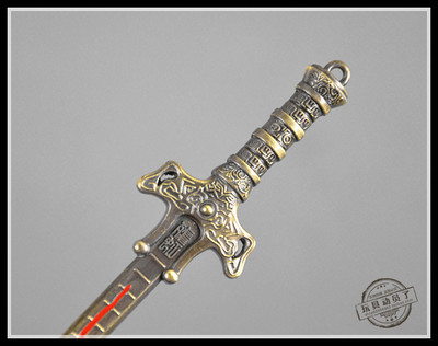1:6古代兵器武器模型网游周边 盖聂残虹剑 名剑渊鸿虹剑 可配兵人