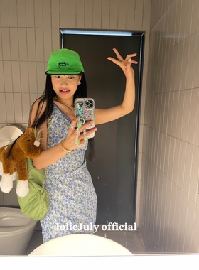 JolieJuly定制新品优惠中 夏日露背度假吊带纱裙显白显瘦气质