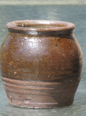 云南罐罐米线陶罐纯手工龙窑烧桌面收纳缸多肉盆水培缸耐高温陶器