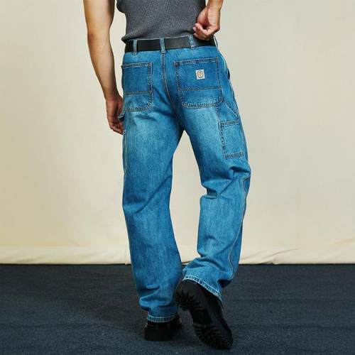 复刻卡哈特B11画家裤冰蓝牛仔裤