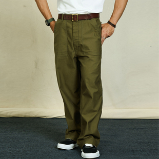 军裤 维托摩瑞复刻RRL美式 阿美咔叽OG107阔腿休闲裤 裤 复古工装