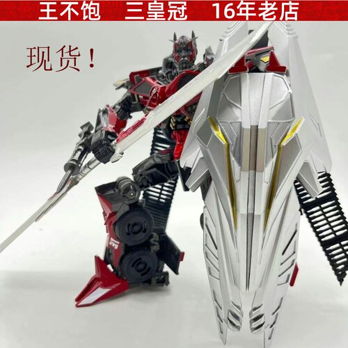 百微TW1024 变形玩具烈火英雄-豪华版电影版御天敌 消防车 模型