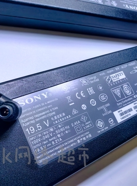 索尼SONY 19.5V8.21A液晶电视机电源适配器ACDP-160E01原装正