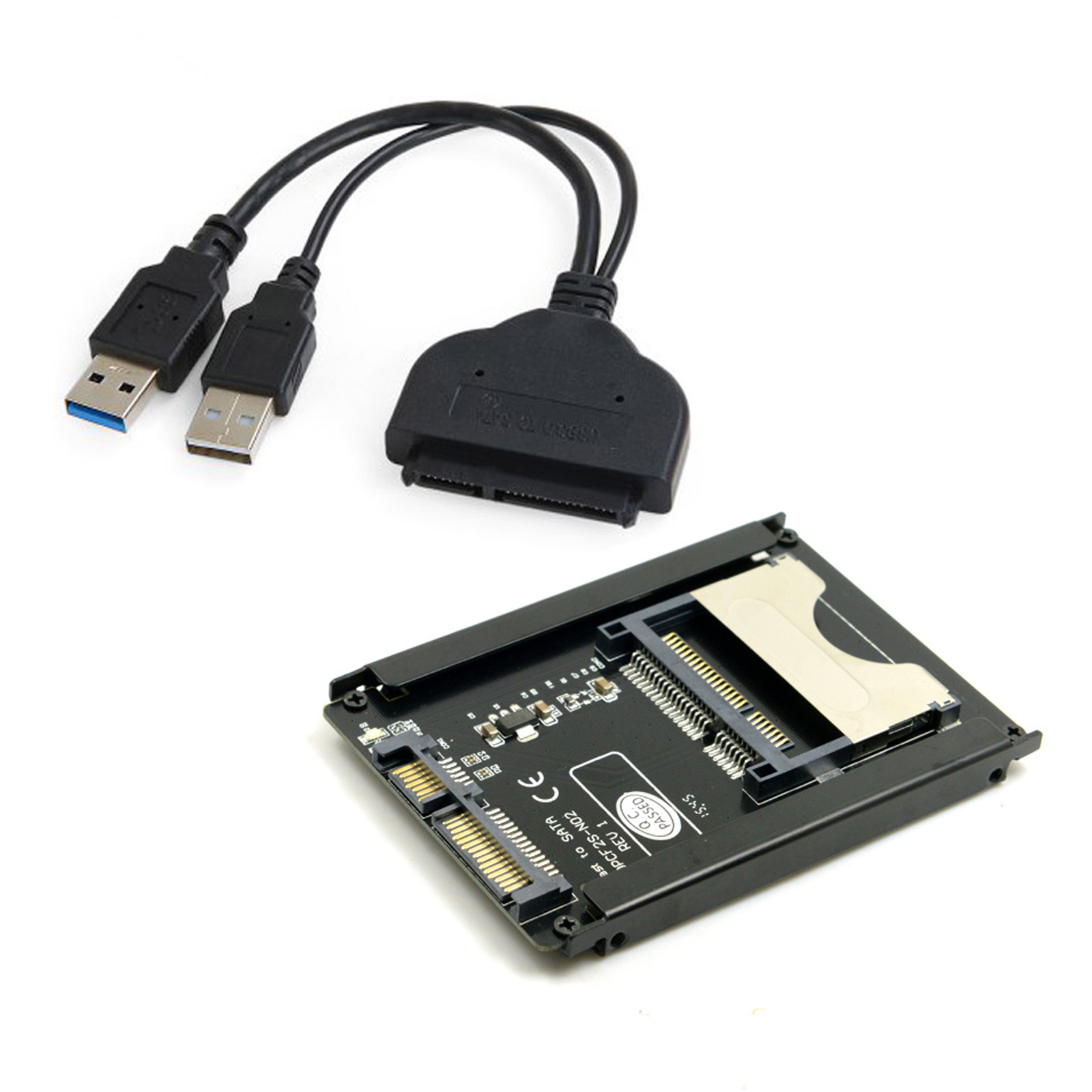 CFAST转SATA3.0硬盘转接卡台式CFAST2.0读卡器CFAST卡硬盘测试卡