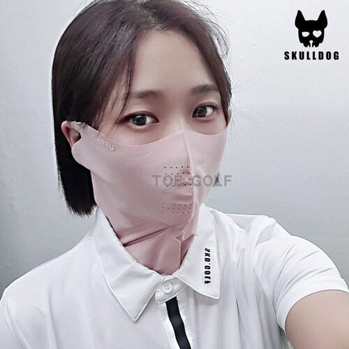 韩国代购SKULLDOG GOLF 高尔夫配饰 冷感速干全方位防晒护颈面罩