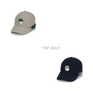 韩国代购MALBON GOLF高尔夫帽子 25冬男徽标针织保暖运动棒球帽