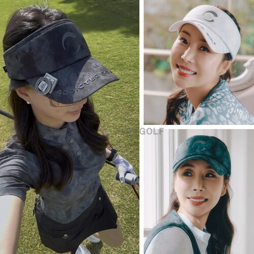 韩国代购 CHALLENGER 高尔夫帽子26夏男女标志晕染防晒遮阳空顶帽