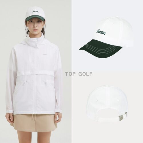 韩国代购 AVEN GOLF 高尔夫帽子 26夏女拼色防晒遮阳运动鸭舌帽