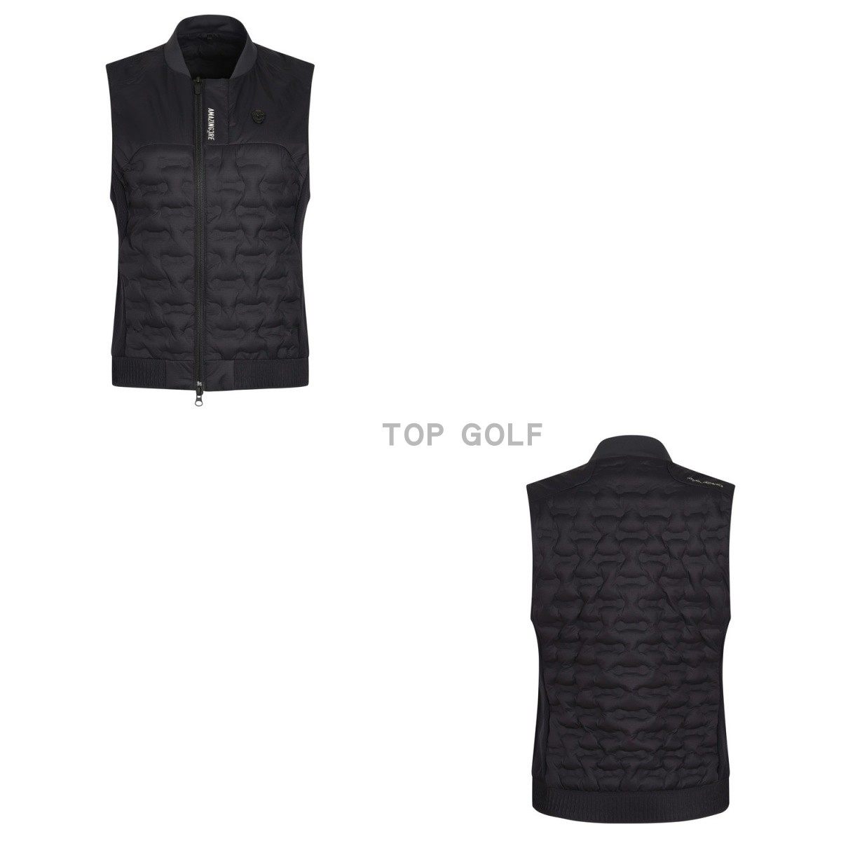 女士amazingcre GOLF高尔夫服装韩国代购 25冬轻量绗缝羽绒马甲