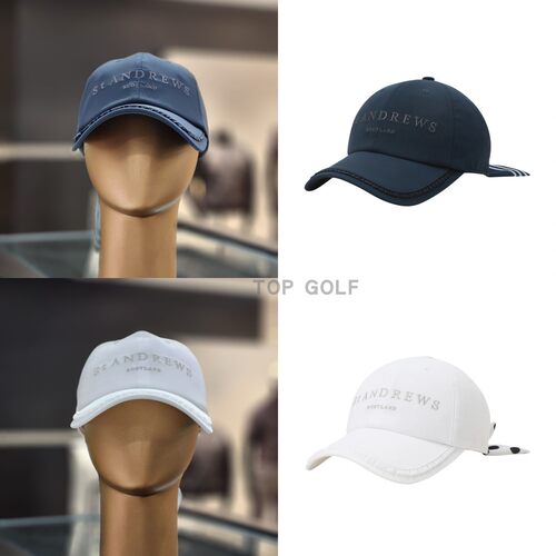 韩国代购 ST ANDREWS 高尔夫帽子26夏女款可拆蝴蝶结防晒鸭舌帽