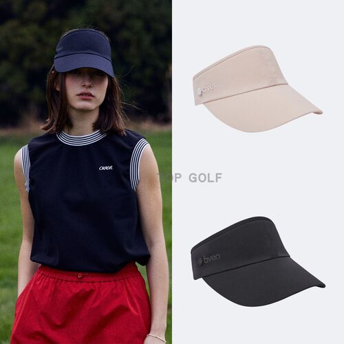 韩国代购 AVEN GOLF 高尔夫帽子 26夏女小雏菊字标加宽防晒空顶帽