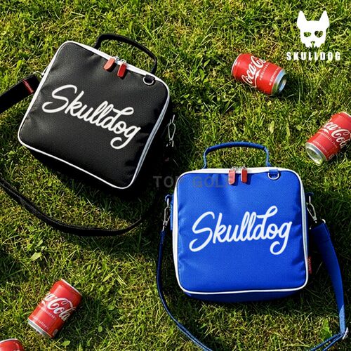 韩国代购SKULLDOG GOLF高尔夫球包 字标现场观赛冰镇保冷保温包