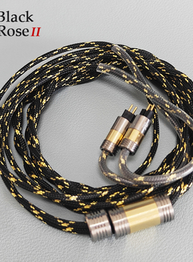 合金耳机升级线水月雨3.5mm 0.78插针IE900pro通用耳机线兴戈mmcx