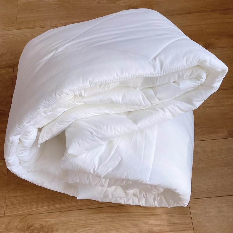 外贸春夏白色纯棉被芯200*230单件被子舒适1.5床用春秋被绗缝被