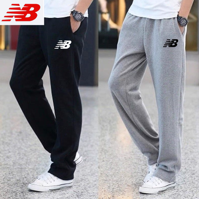 nb运动裤纯棉直筒卫裤