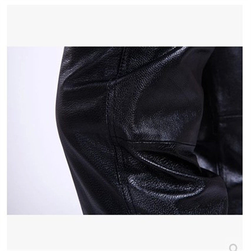 Pantalon cuir homme droit pour hiver - Ref 1486014 Image 4