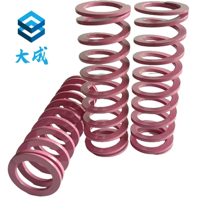 进口耐高温浅紫色SWC矩形弹簧YSWC合金钢T-SWC紫色自动化模具弹簧