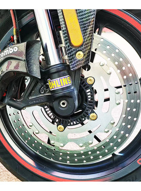 摩友天下摩托车电动车刹车碟定做    全浮动 刹车盘适用春风sr450