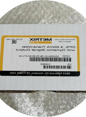 议价METRIX原装迈确前置器MX2034-01-08-05议价