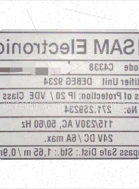 议价 SAM DEBEG 9234 电源现货议价