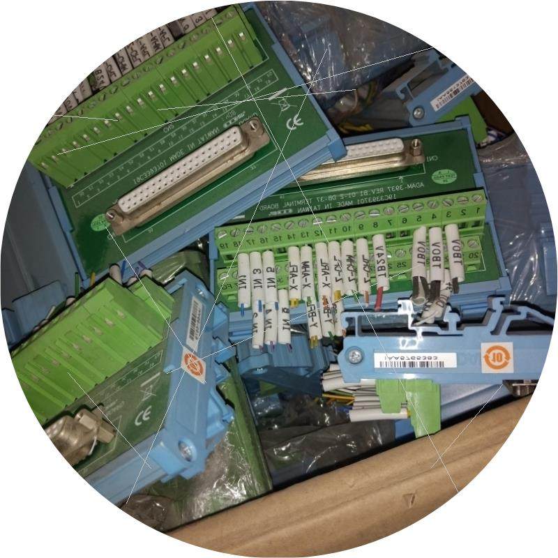 议价拆机研华adam-3937 revb1 db37端子板