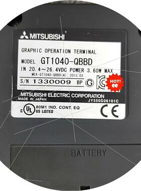 议价MITSUBISHI/ GT1040-QBBD 人机界面议价