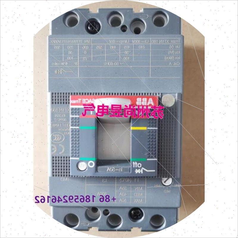 议价原装ABB塑壳断路器 XT1N160 TMD50-500 FF 3P议价$