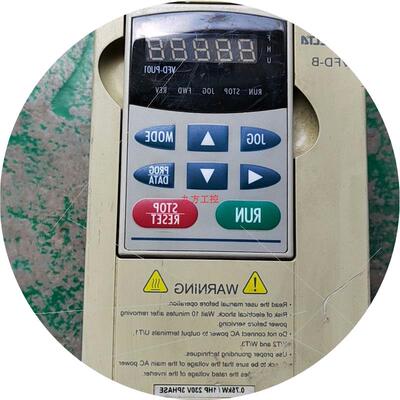 议价台达变频器VFD007B23A图片实拍功能正常