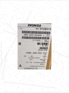 议价6SE6 440-2UD31-8DA1 MSM440变频器18.5W6E64402UKD3咨询客服